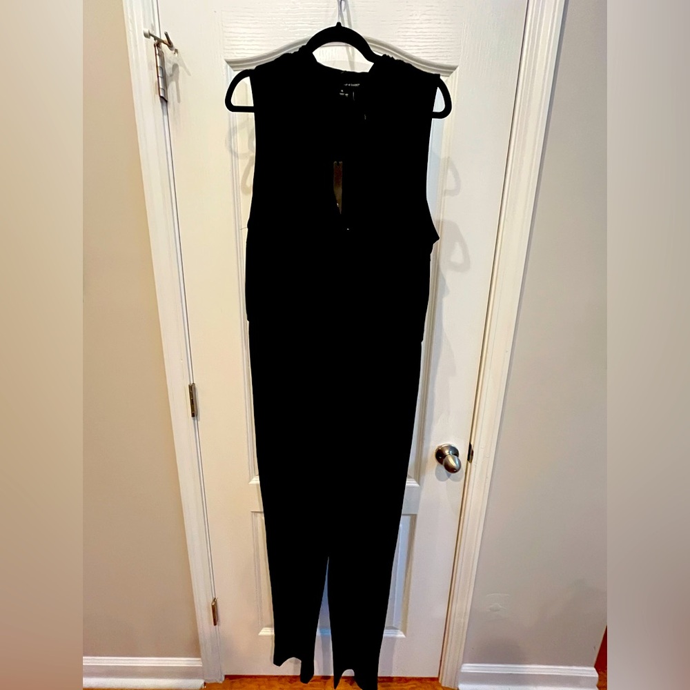 Size xl. Harve bernard. Black jumpsuit. Nwt.
